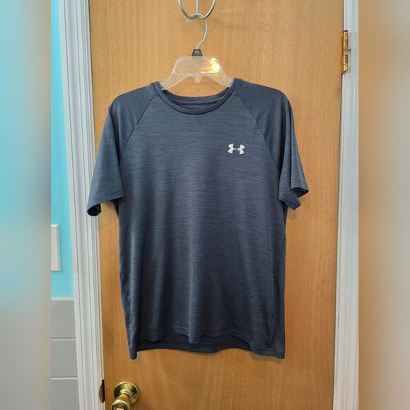 Under Armour Gray Short Sleeve Performance Tee Mens M - Picture 1 of 3